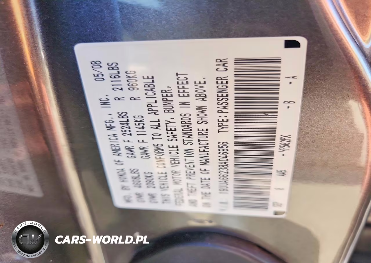 2008 Acura Tl VIN:19UUA66238A046956 - 12