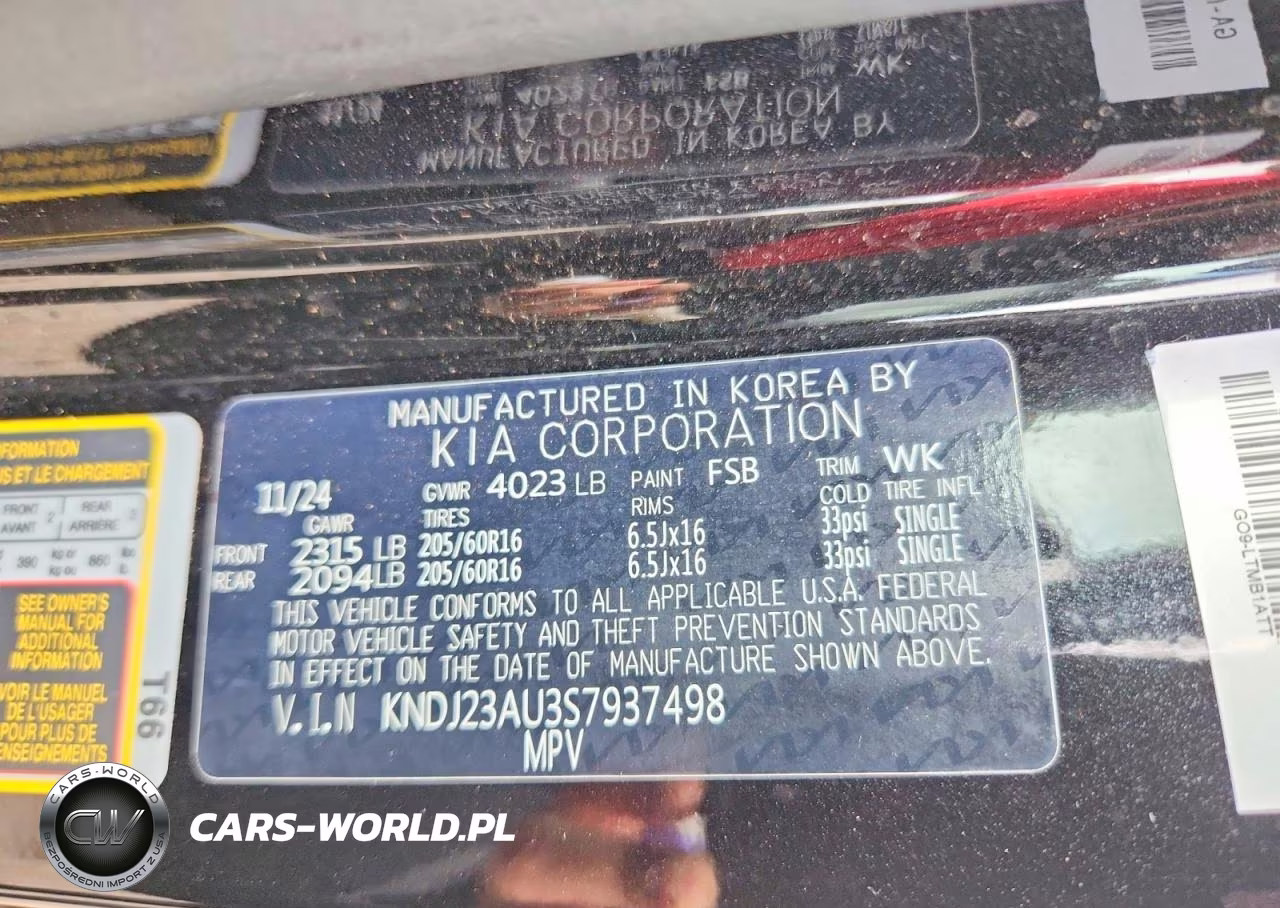 2025 Kia Soul Lx VIN:KNDJ23AU3S7937498 - 12