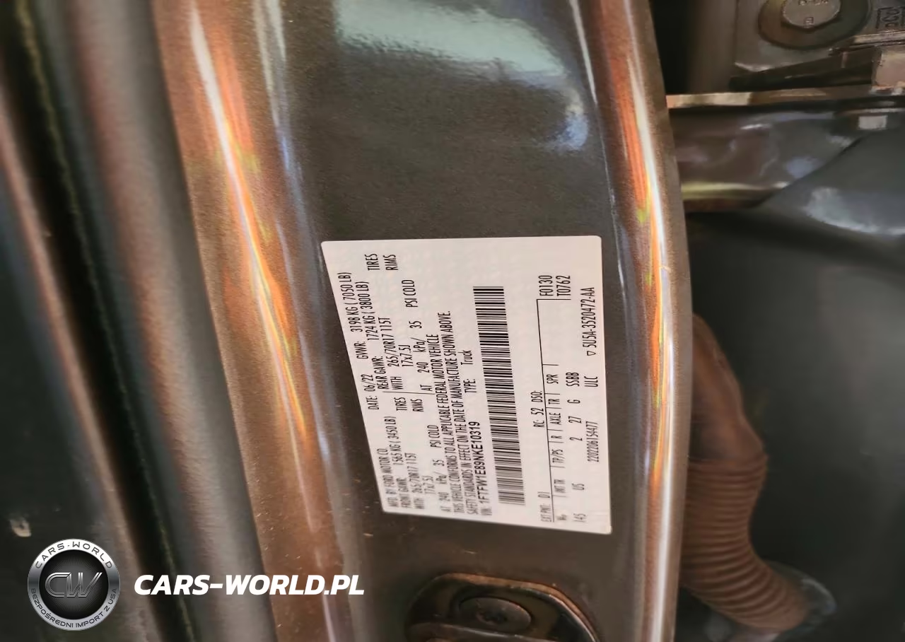 2022 Ford F150 Supercrew VIN:1FTFW1E89NKE10319 - 12