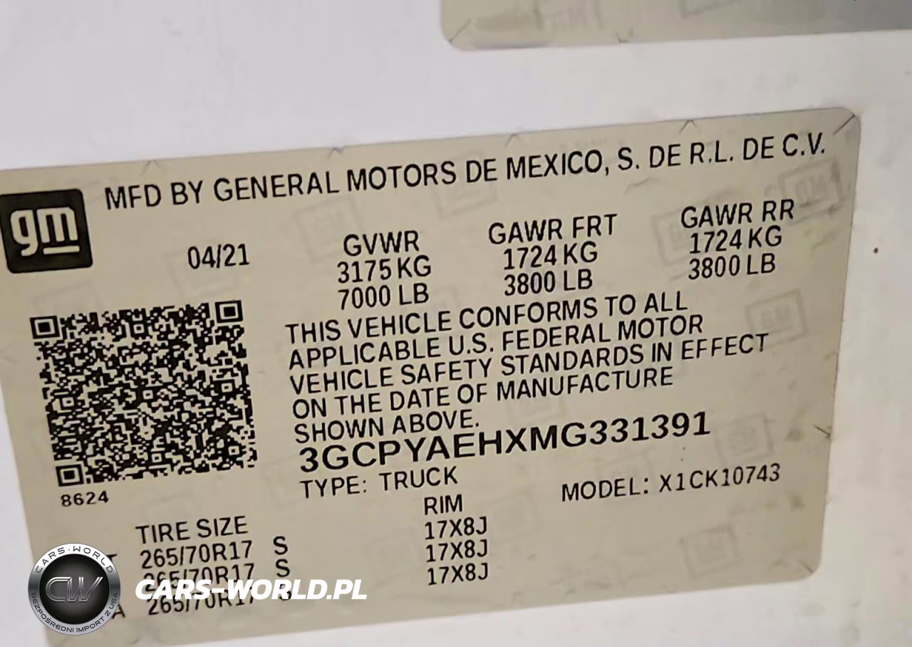 2021 Chevrolet Silverado K1500 VIN:3GCPYAEHXMG331391 - 12