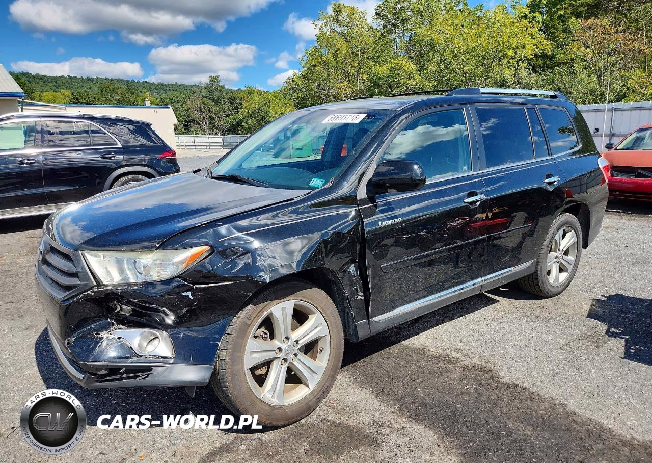 2013 Toyota Highlander Limited VIN:5TDDK3EH4DS202502 - 1