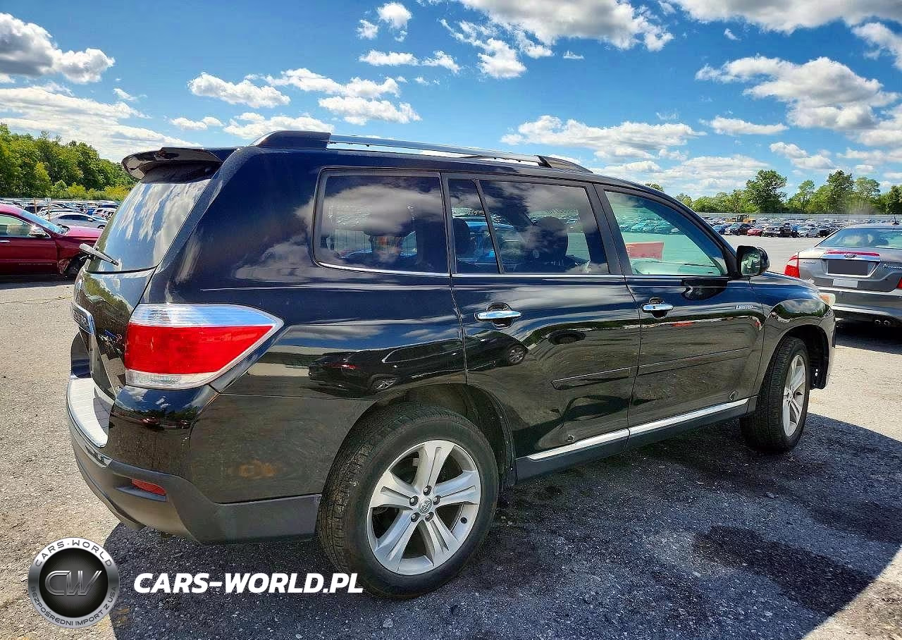 2013 Toyota Highlander Limited VIN:5TDDK3EH4DS202502 - 3
