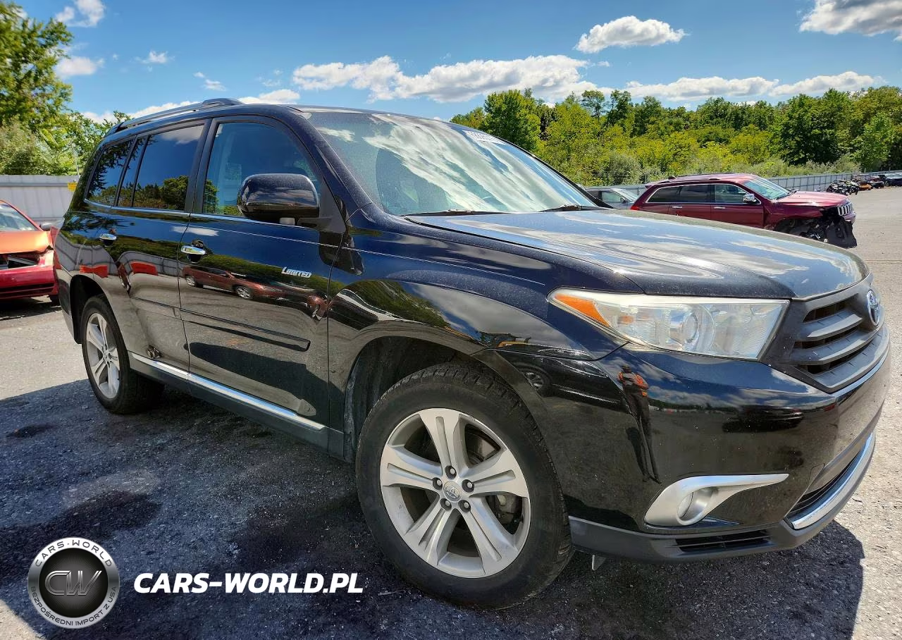 2013 Toyota Highlander Limited VIN:5TDDK3EH4DS202502 - 4