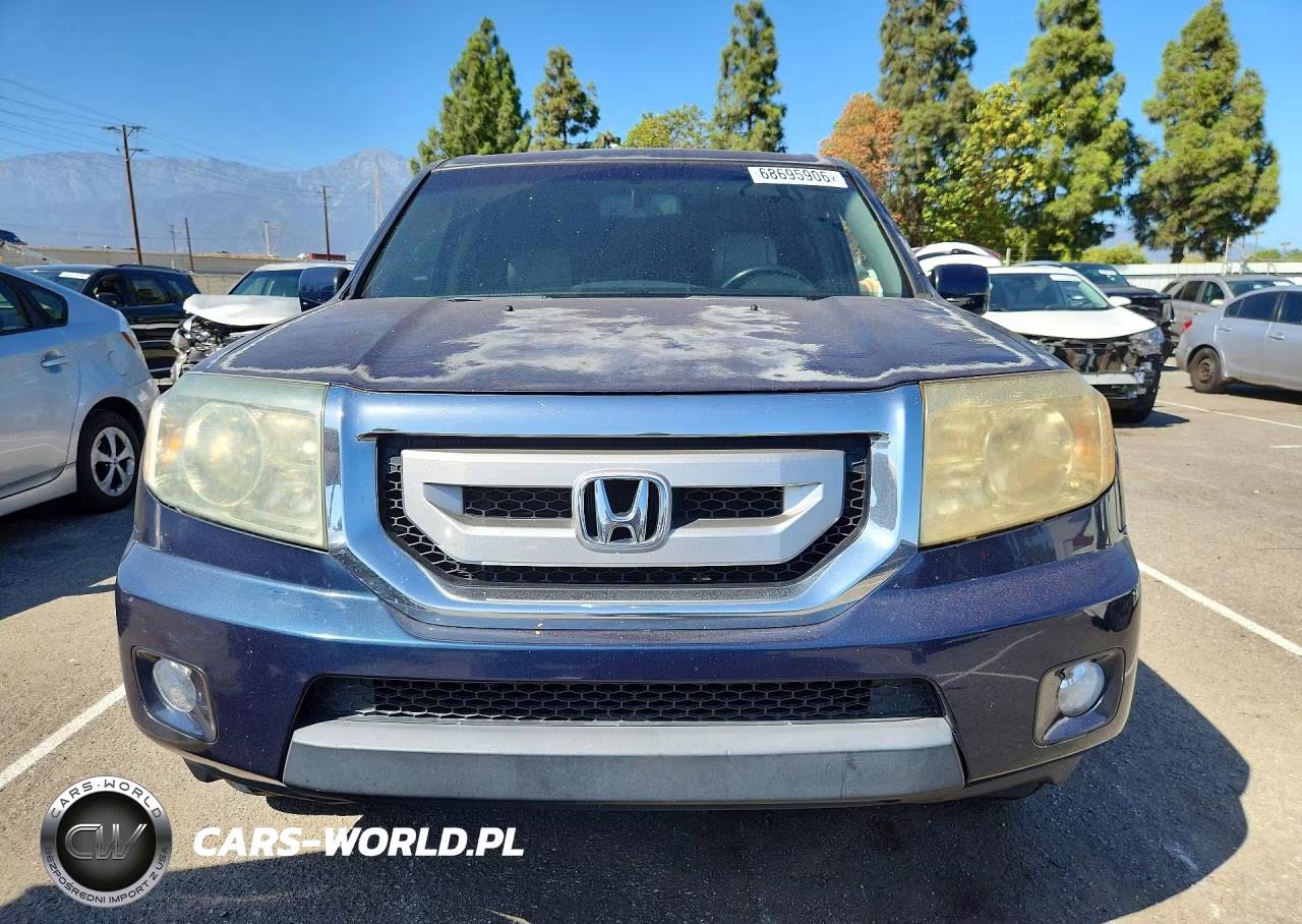 2010 Honda Pilot Exl VIN:5FNYF3H52AB011099 - 5