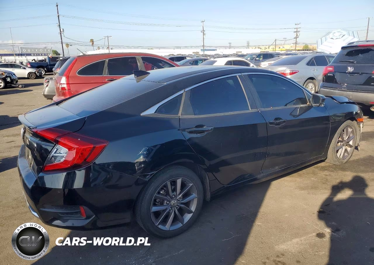 2020 Honda Civic Ex VIN:19XFC1F34LE220343 - 3