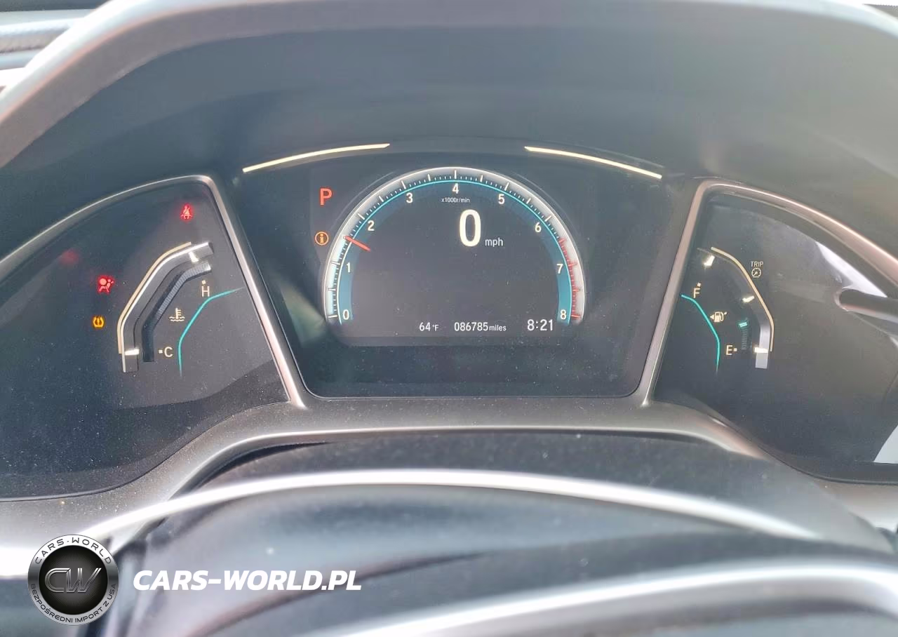 2020 Honda Civic Ex VIN:19XFC1F34LE220343 - 9