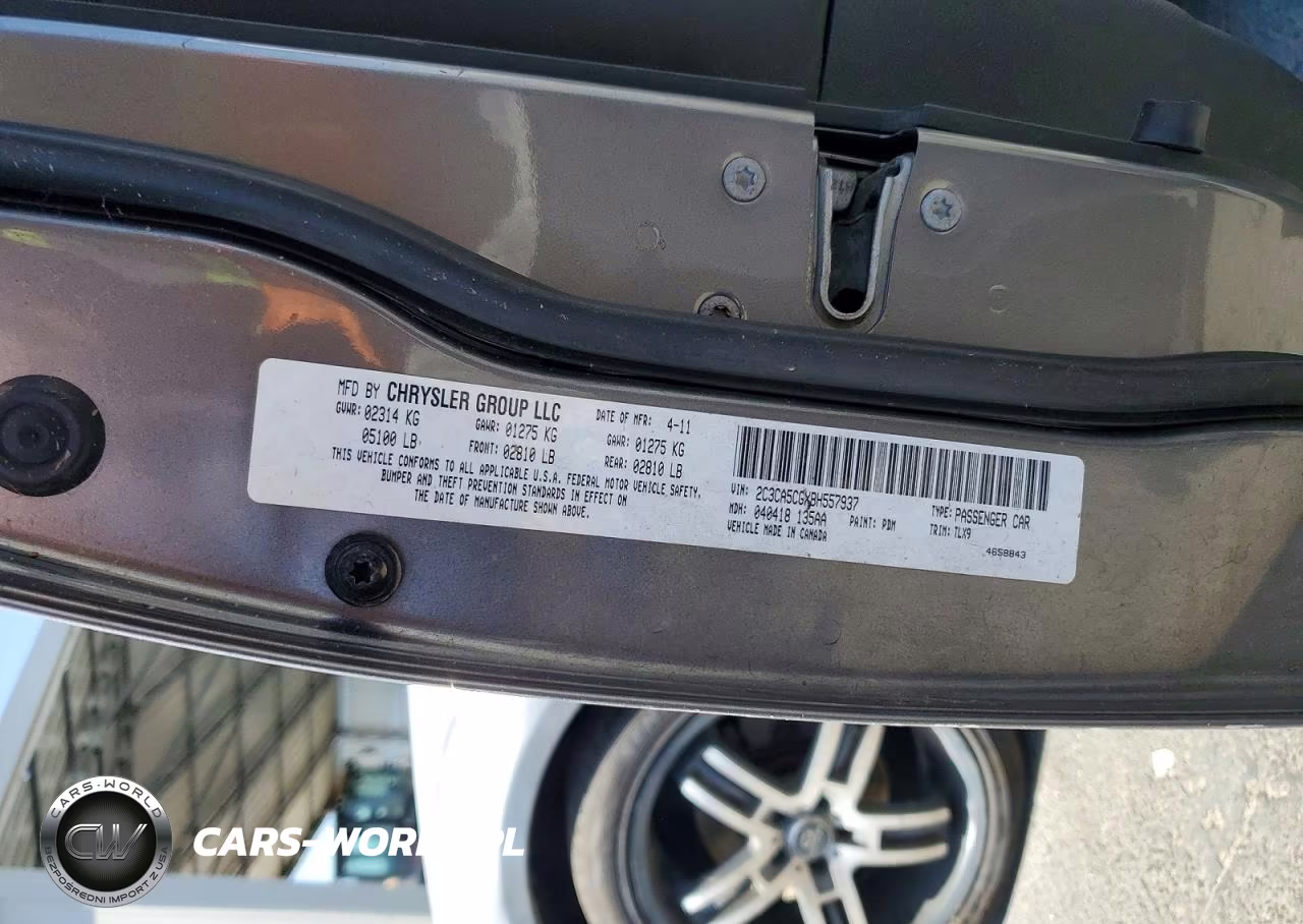2011 Chrysler 300 Limited VIN:2C3CA5CGXBH557937 - 12