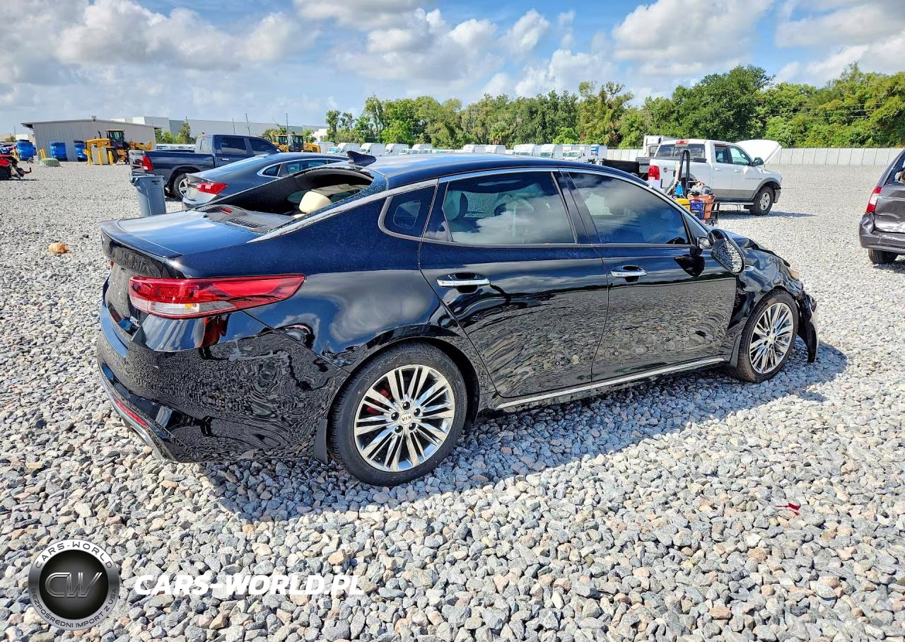 2017 Kia Optima Sxl VIN:5XXGV4L27HG125673 - 3