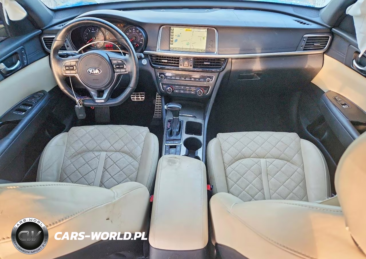 2017 Kia Optima Sxl VIN:5XXGV4L27HG125673 - 8
