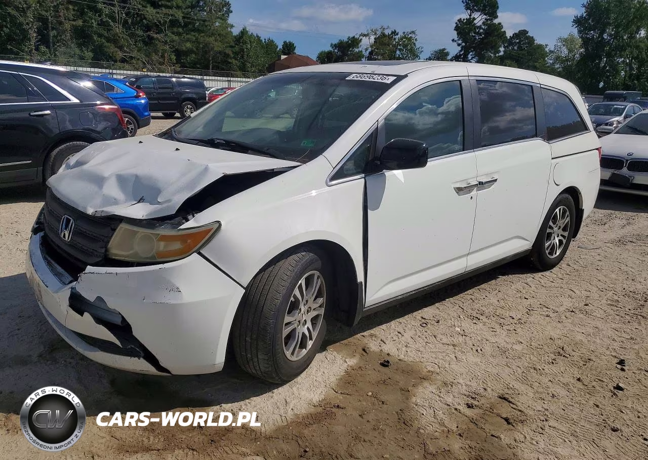 2011 Honda Odyssey Exl VIN:5FNRL5H69BB096381 - 1