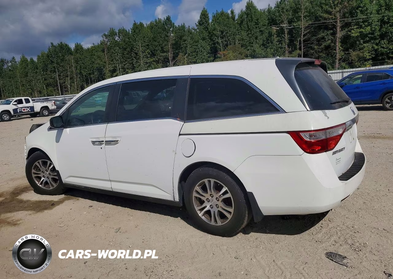2011 Honda Odyssey Exl VIN:5FNRL5H69BB096381 - 2