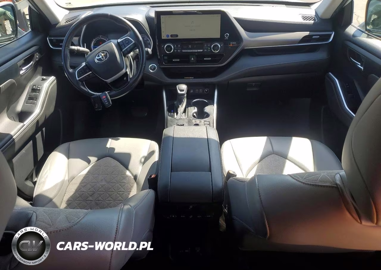 2023 Toyota Highlander Hybrid Bronze Edition VIN:5TDABRCH4PS566383 - 8