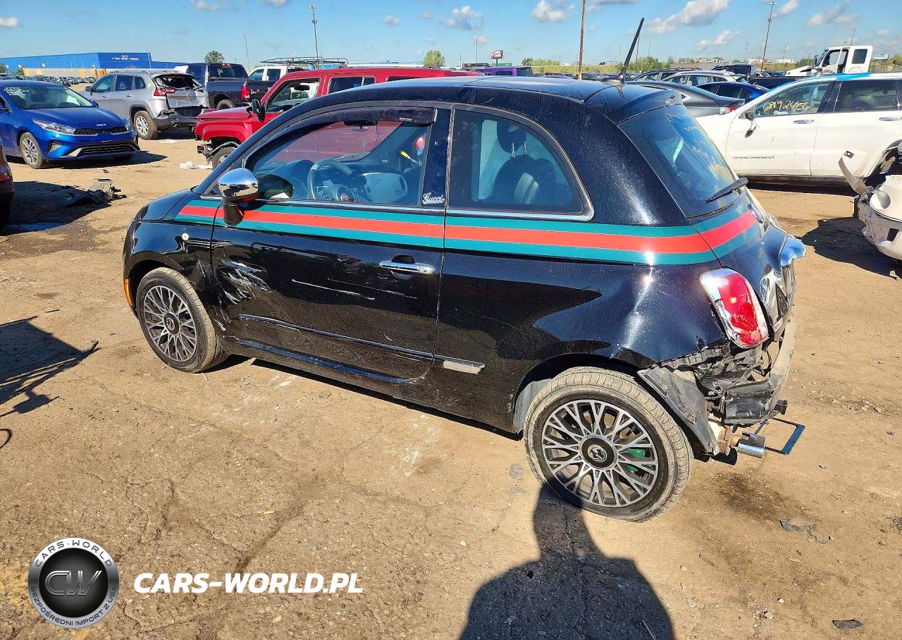 2012 Fiat 500 Lounge VIN:3C3CFFCR1CT287420 - 2