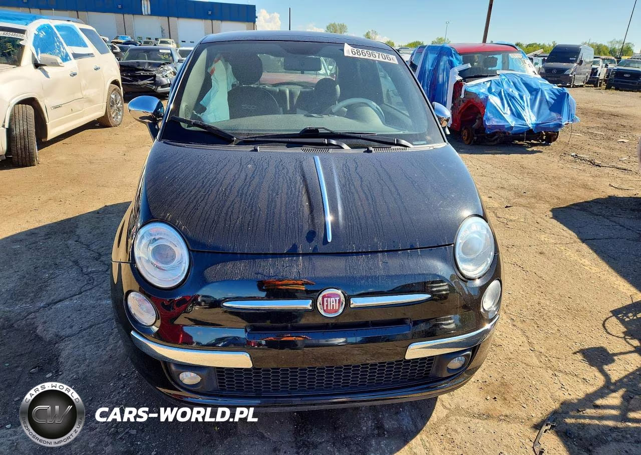 2012 Fiat 500 Lounge VIN:3C3CFFCR1CT287420 - 5