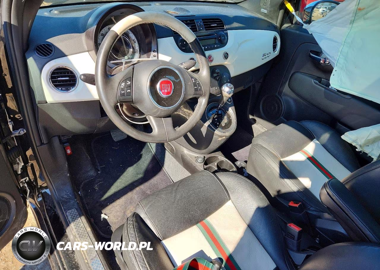 2012 Fiat 500 Lounge VIN:3C3CFFCR1CT287420 - 8