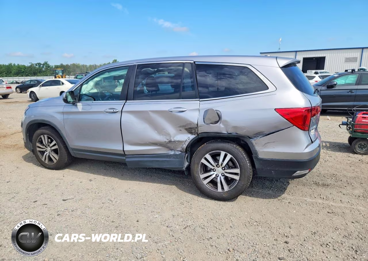 2017 Honda Pilot Exl VIN:5FNYF6H52HB001202 - 2
