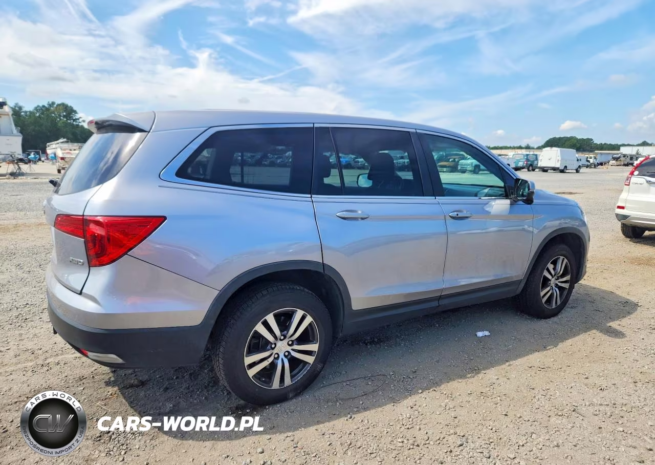 2017 Honda Pilot Exl VIN:5FNYF6H52HB001202 - 3