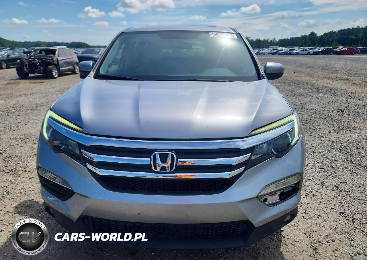 2017 Honda Pilot Exl VIN:5FNYF6H52HB001202 - 5