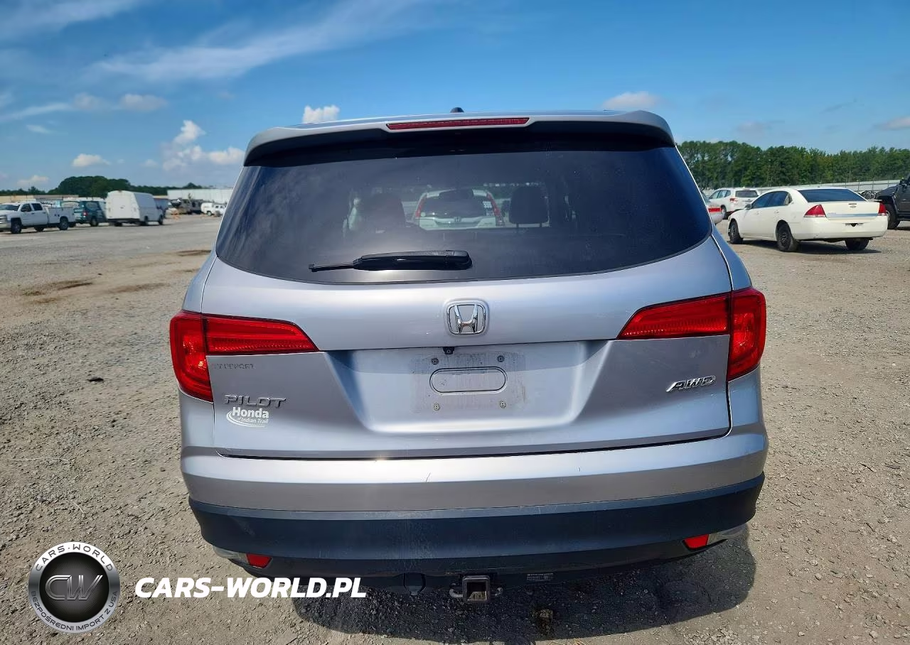 2017 Honda Pilot Exl VIN:5FNYF6H52HB001202 - 6