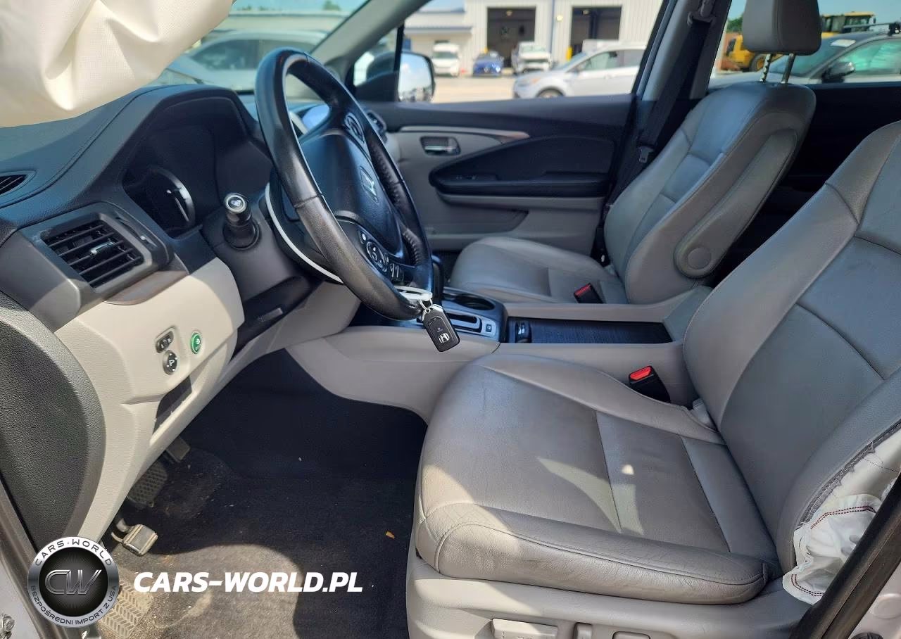 2017 Honda Pilot Exl VIN:5FNYF6H52HB001202 - 7
