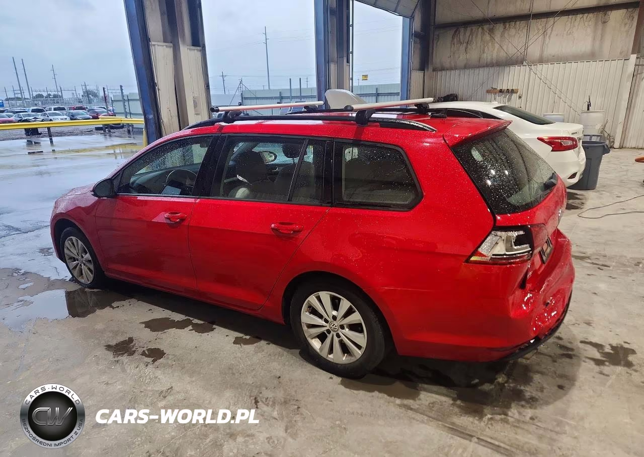2017 Volkswagen Golf Sportwagen S VIN:3VW017AU7HM518006 - 2