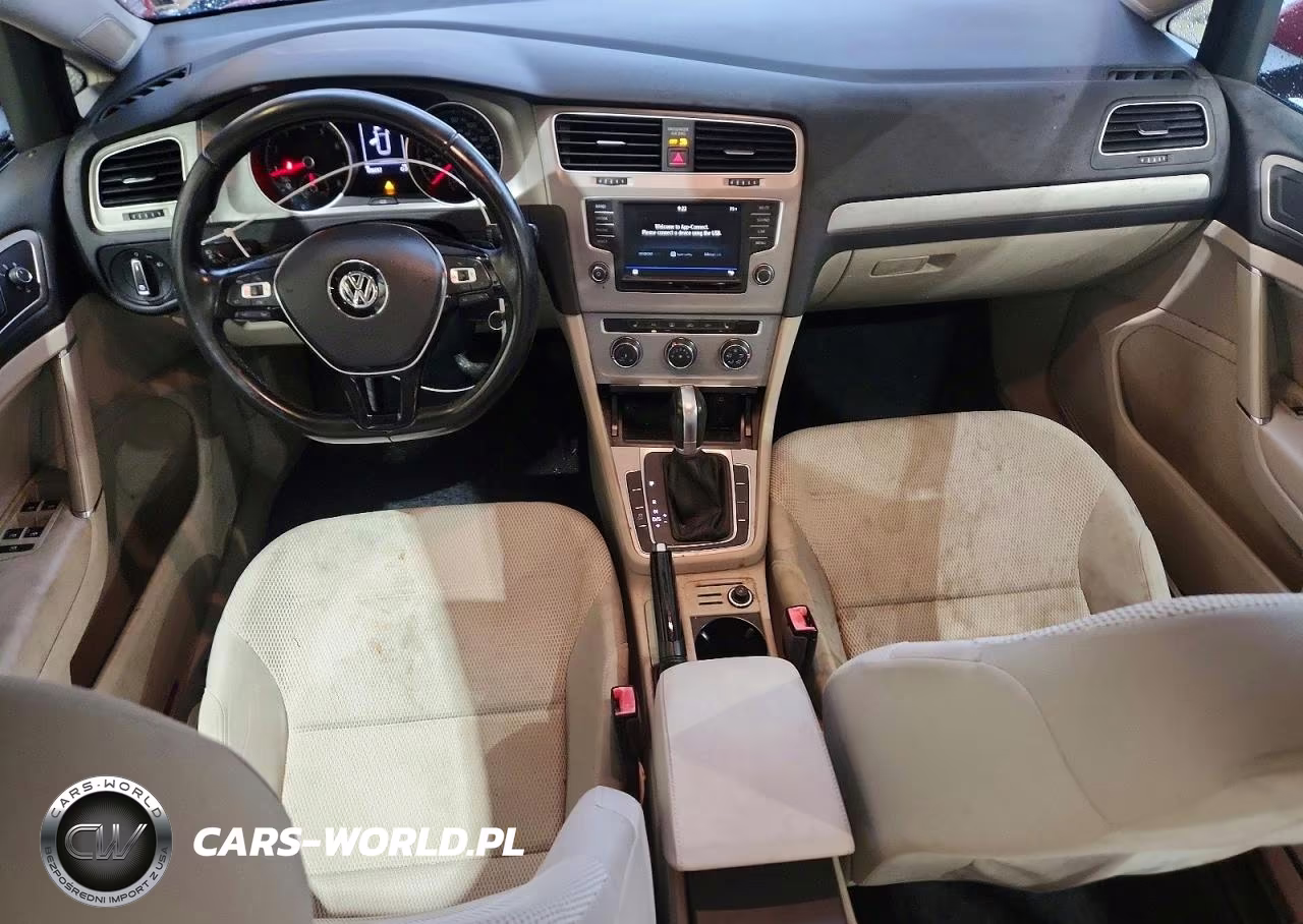 2017 Volkswagen Golf Sportwagen S VIN:3VW017AU7HM518006 - 8