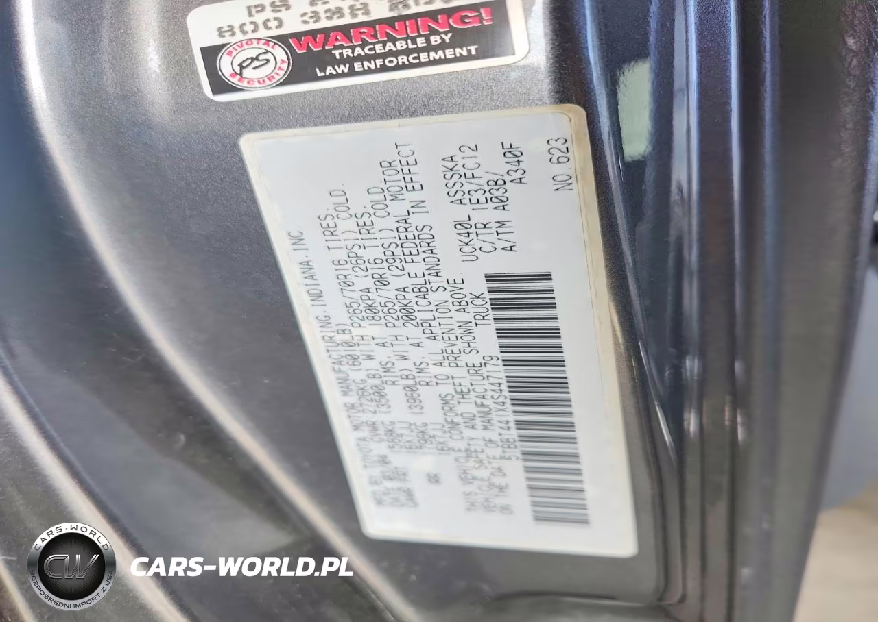 2004 Toyota Tundra Sr5 VIN:5TBBT441X4S447179 - 12
