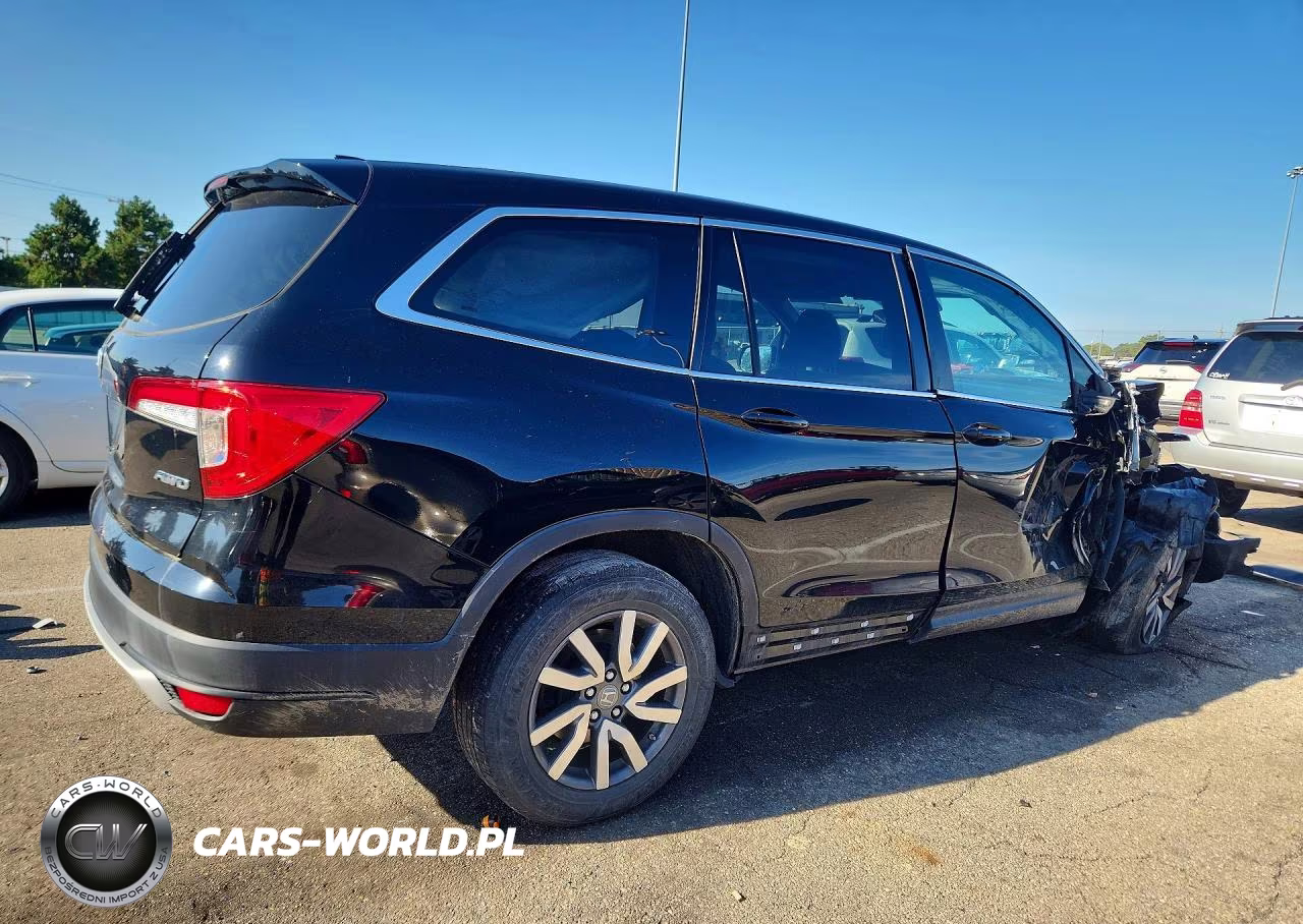 2019 Honda Pilot Ex VIN:5FNYF6H33KB068137 - 3