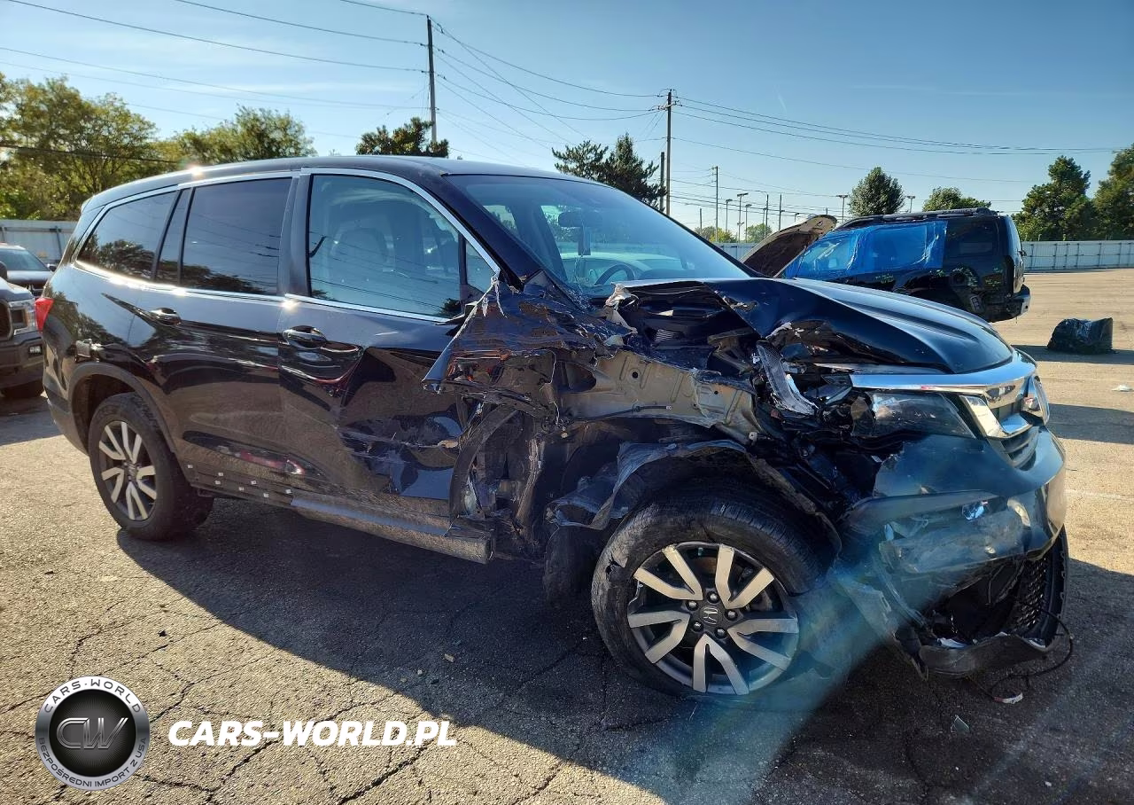 2019 Honda Pilot Ex VIN:5FNYF6H33KB068137 - 4