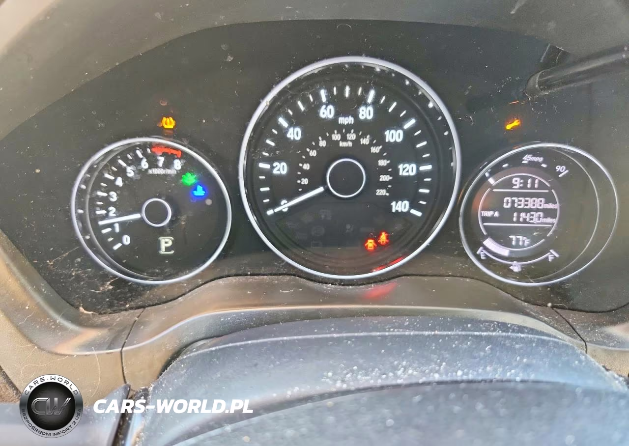 2021 Honda Hr-V Lx VIN:3CZRU6H30MM737581 - 9