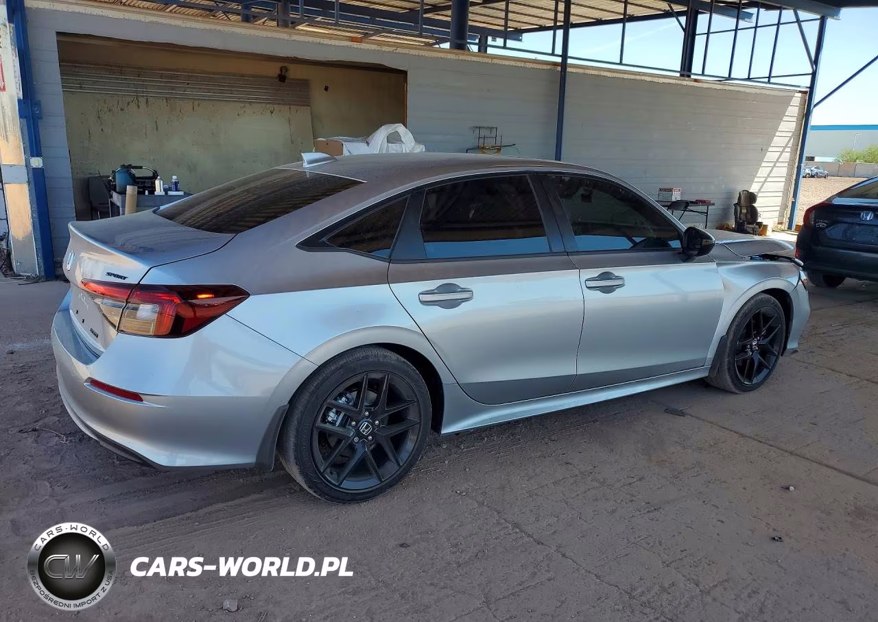 2026 Honda Civic Sport VIN:2HGFE4F89TH343603 - 3