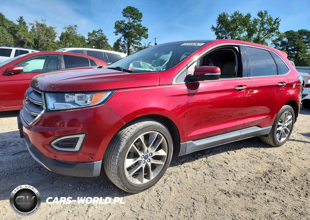 2015 Ford Edge Titanium VIN:2FMPK3K96FBB08129 - 1