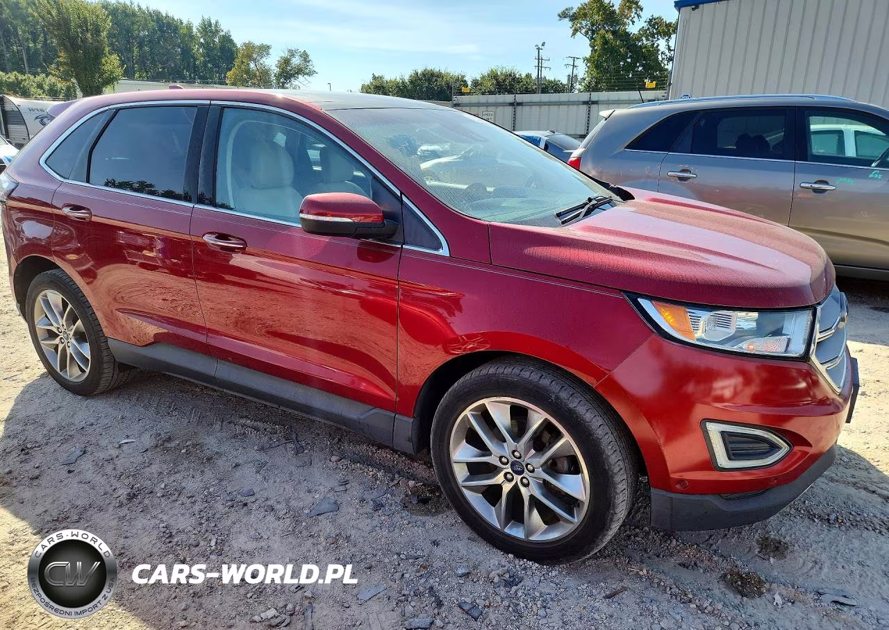 2015 Ford Edge Titanium VIN:2FMPK3K96FBB08129 - 4