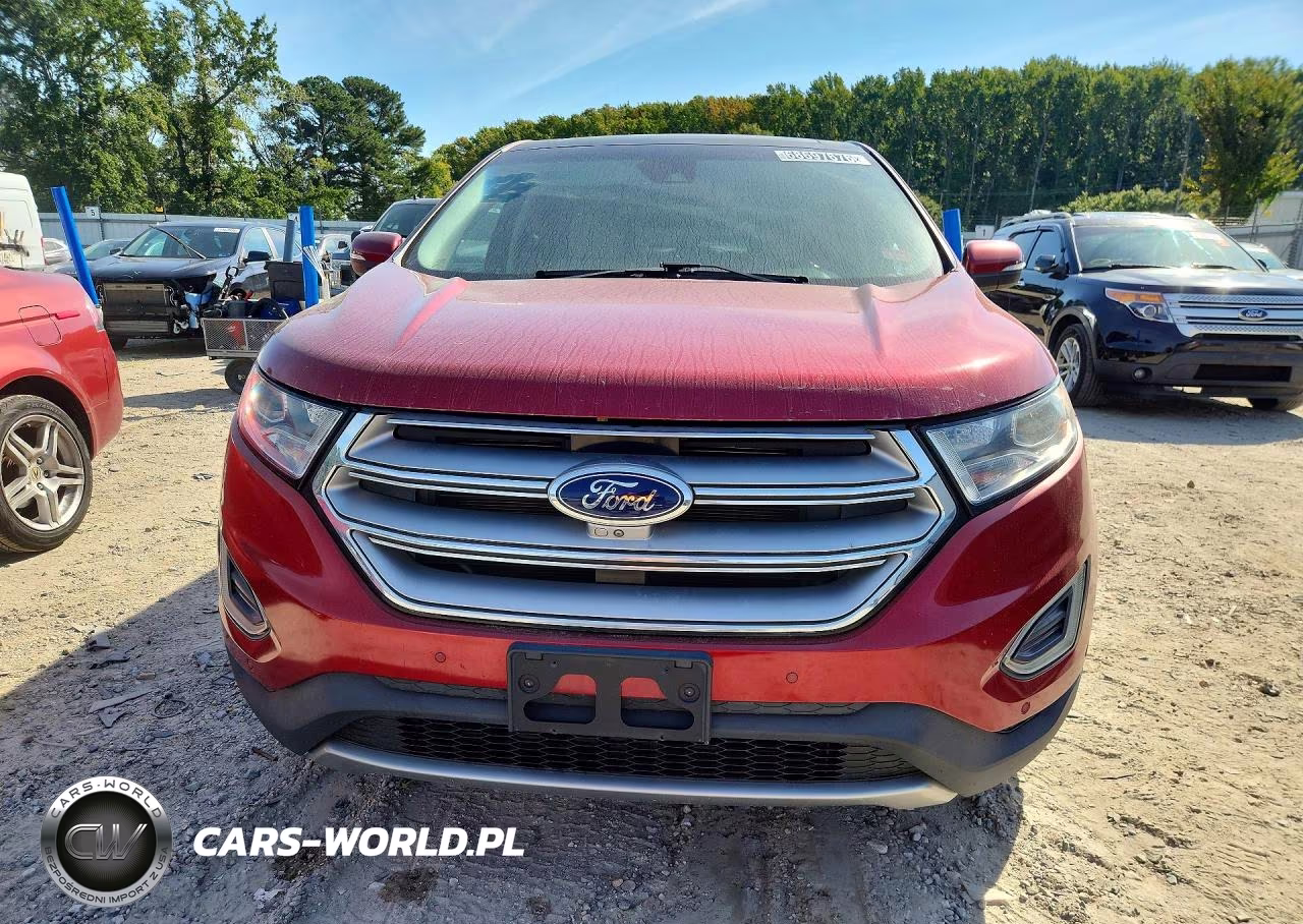 2015 Ford Edge Titanium VIN:2FMPK3K96FBB08129 - 5