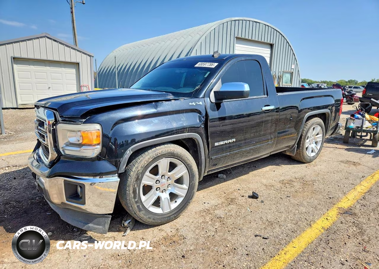 2014 GMC Sierra K1500 Sle VIN:1GTN2UEH6EZ288387 - 1