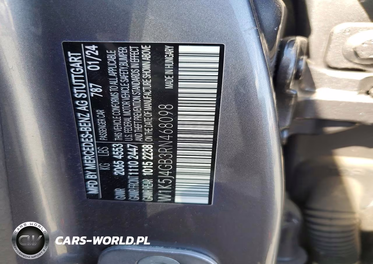 2024 Mercedes-Benz Cla 250 VIN:W1K5J4GB3RN468098 - 12