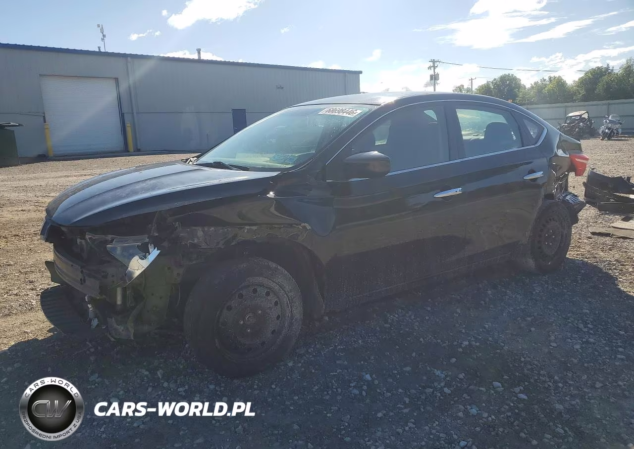 2017 Nissan Sentra Sv VIN:3N1AB7APXHL693728 - 1