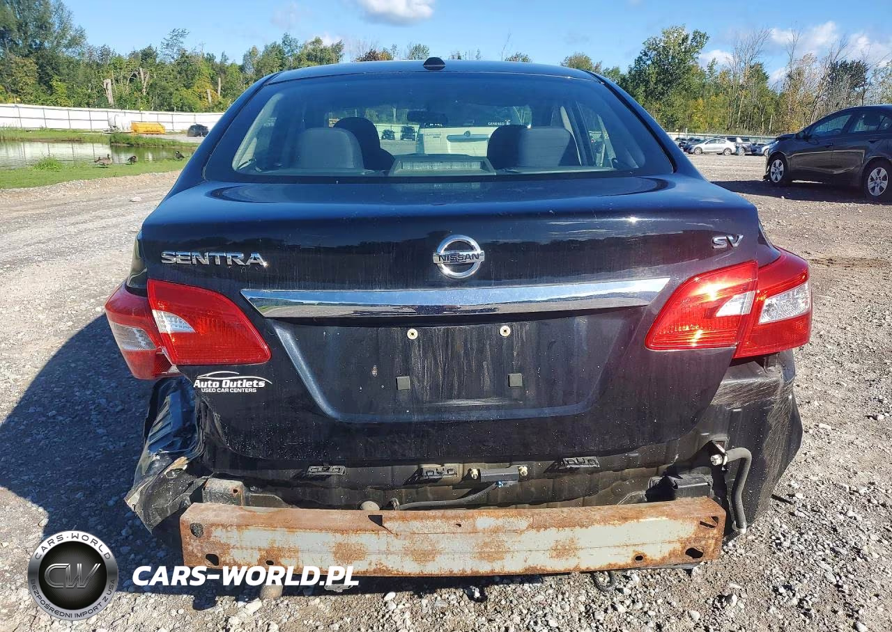 2017 Nissan Sentra Sv VIN:3N1AB7APXHL693728 - 6