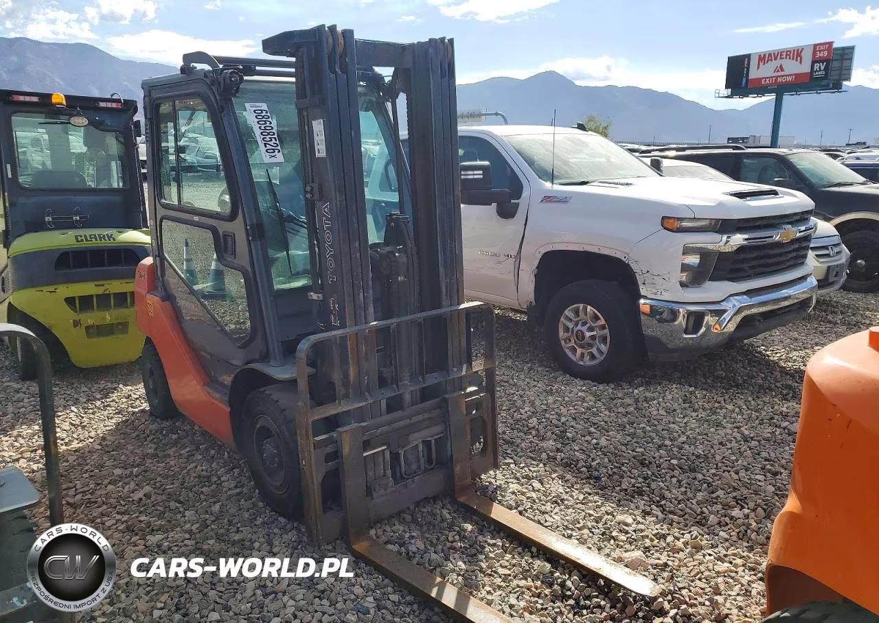 2015 Toyota 8Fdu20 Forklift