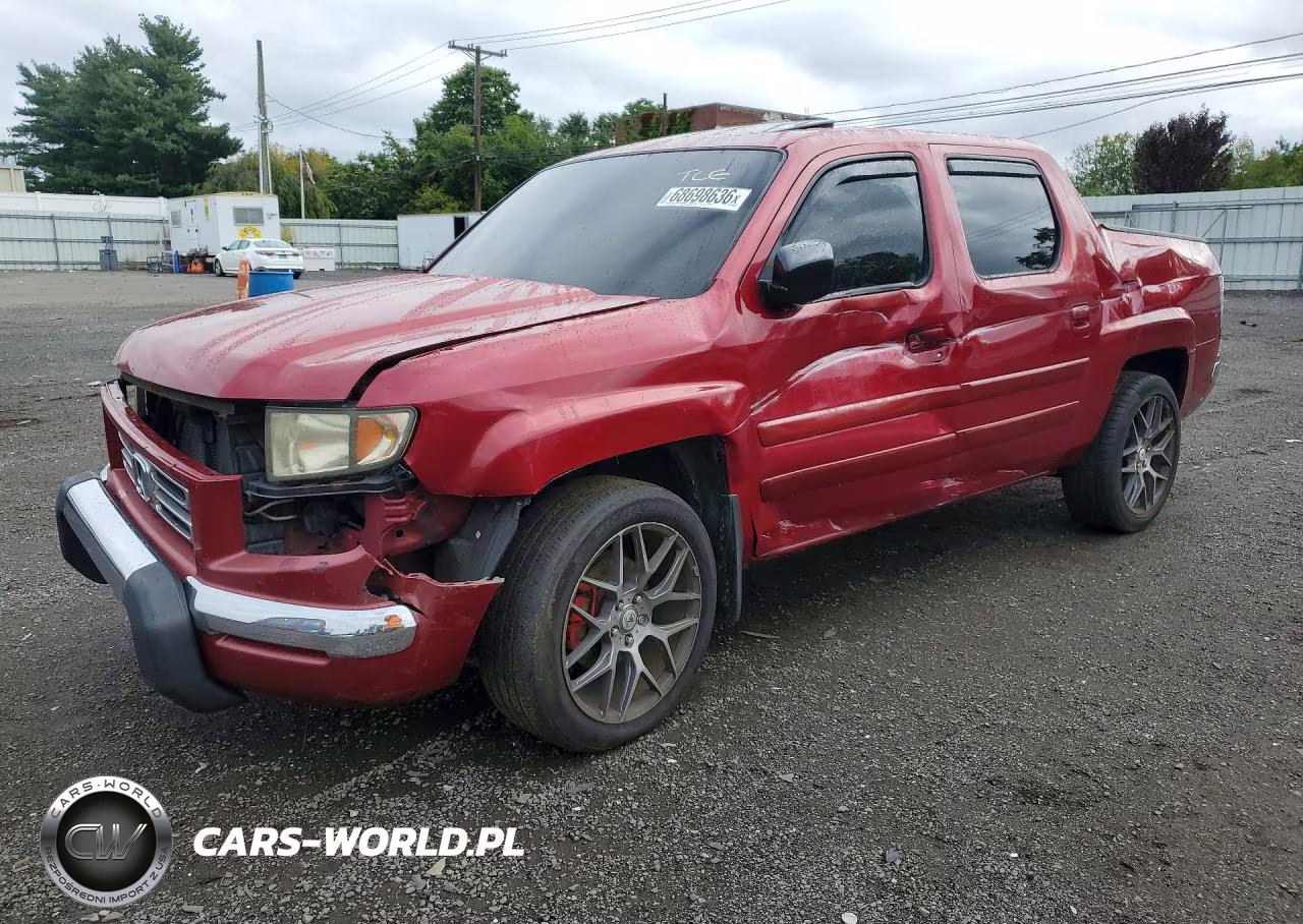2006 Honda Ridgeline Rtl VIN:2HJYK16506H522696 - 1