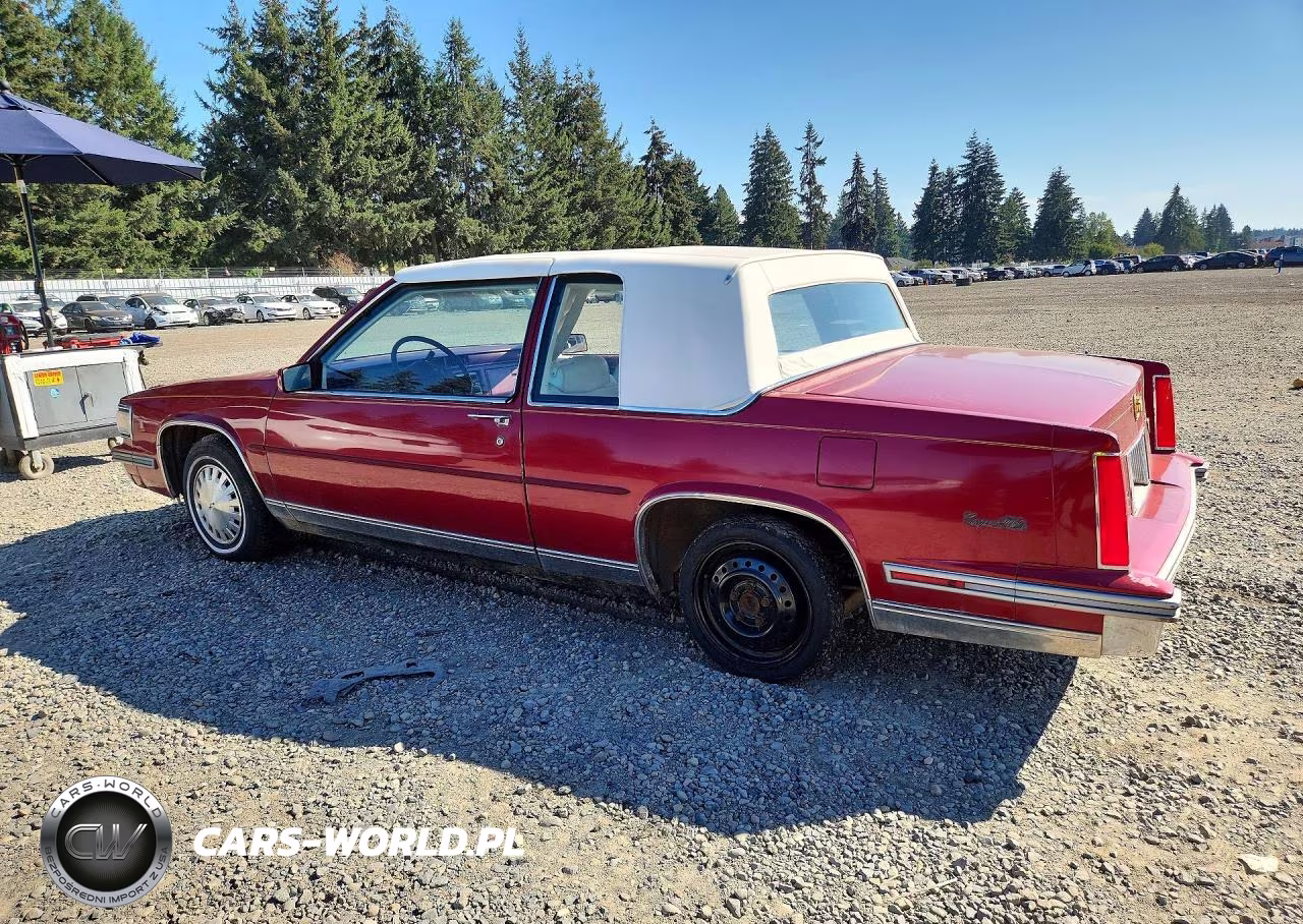 1988 Cadillac Deville VIN:1G6CD1157J4304683 - 2