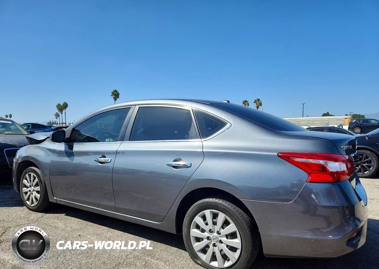 2016 Nissan Sentra Sv VIN:3N1AB7AP0GL652801 - 2