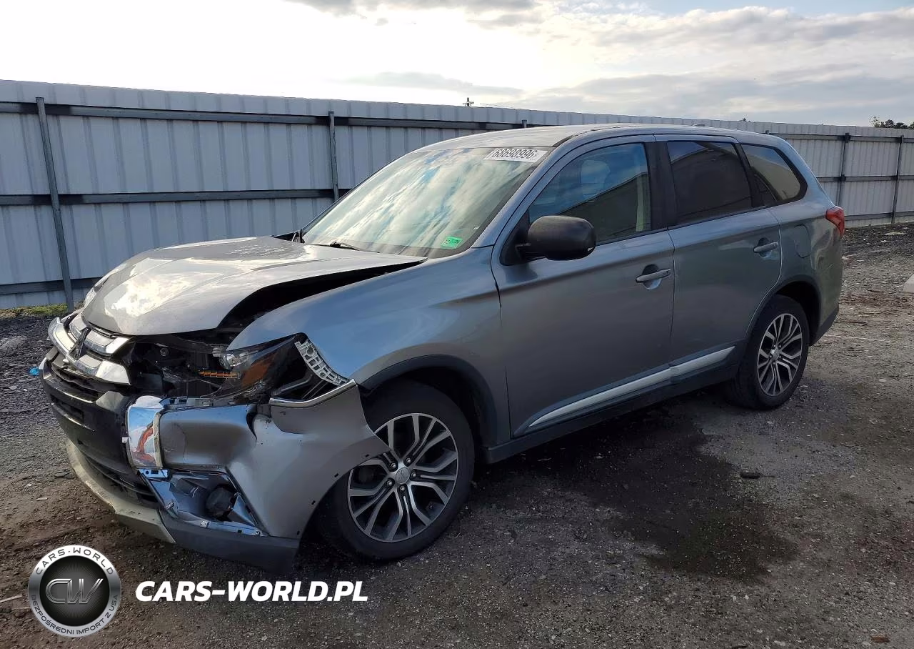 2017 Mitsubishi Outlander Es VIN:JA4AZ2A30HZ036772 - 1