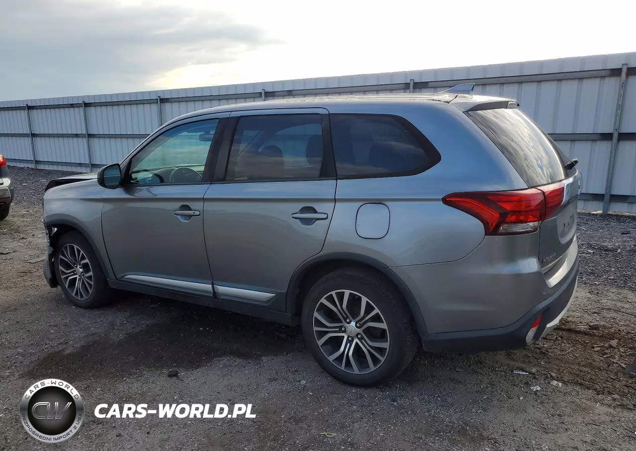 2017 Mitsubishi Outlander Es VIN:JA4AZ2A30HZ036772 - 2