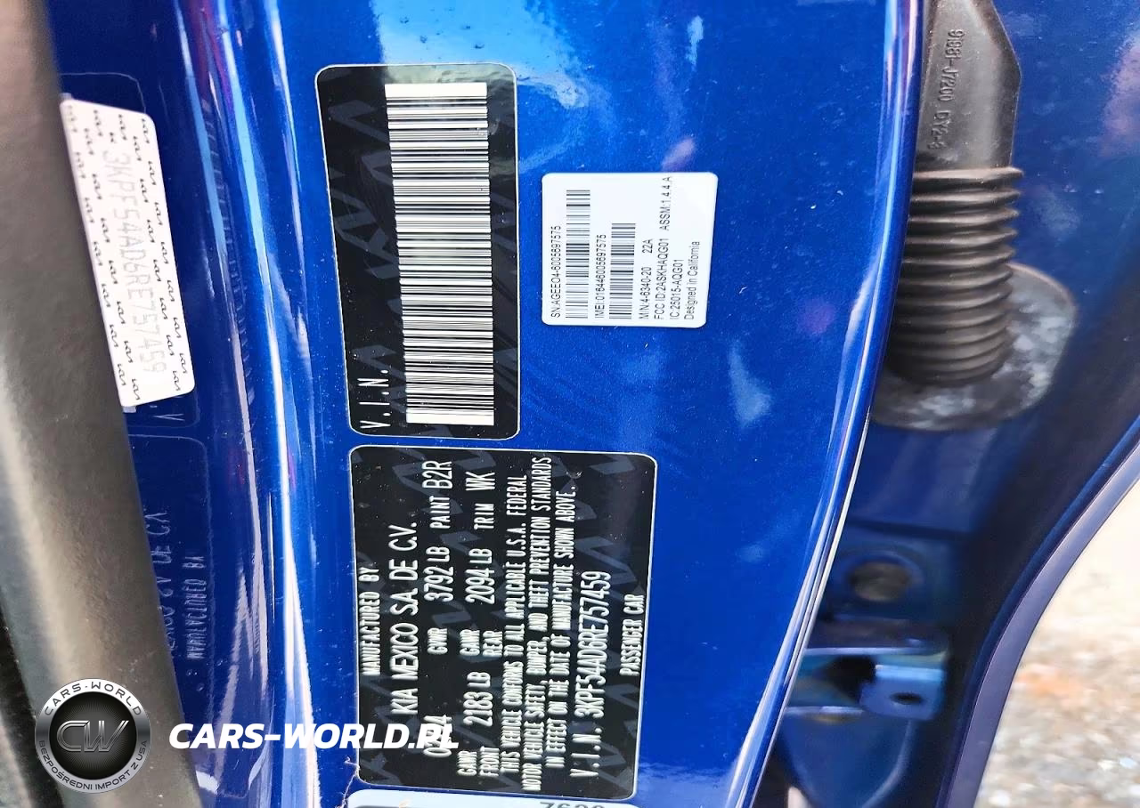 2024 Kia Forte Gt Line VIN:3KPF54AD6RE757459 - 12