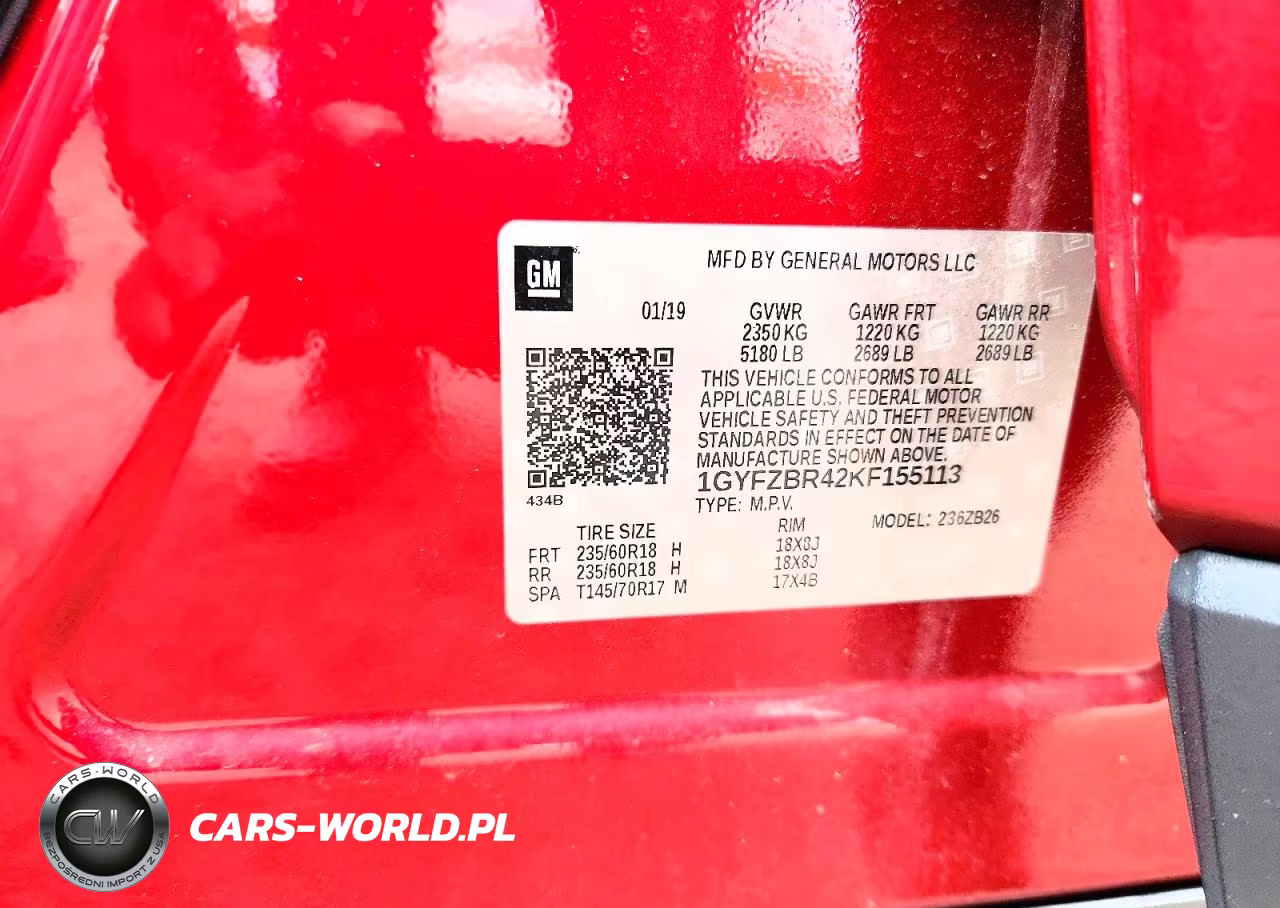 2019 Cadillac Xt4 Luxury VIN:1GYFZBR42KF155113 - 12
