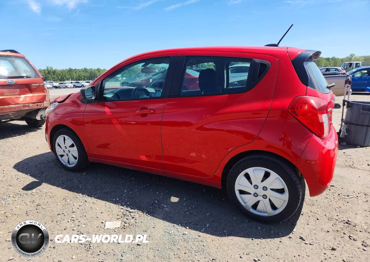 2017 Chevrolet Spark Ls VIN:KL8CA6SA7HC807878 - 2