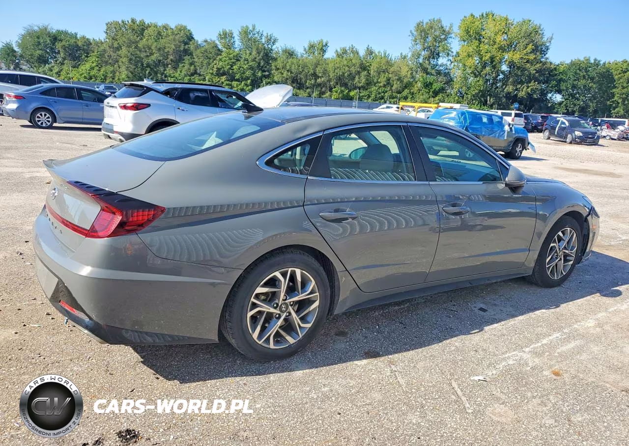 2020 Hyundai Sonata Sel VIN:5NPEF4JA6LH016357 - 3