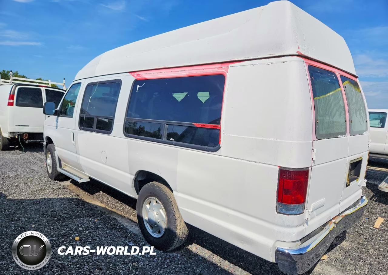 2008 Ford Econoline E250 Van VIN:1FTNS24W18DB51489 - 2