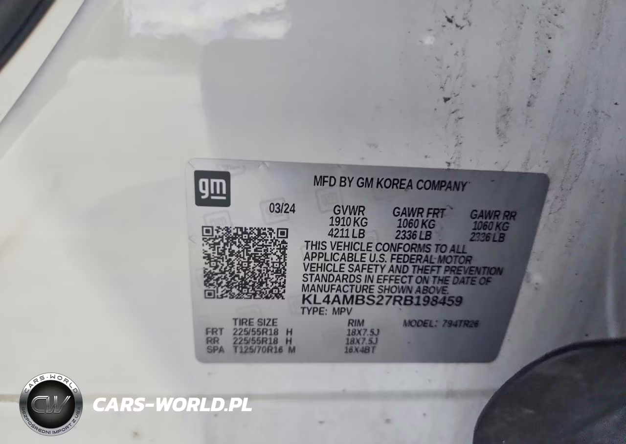 2024 Buick Encore Gx Preferred VIN:KL4AMBS27RB198459 - 13